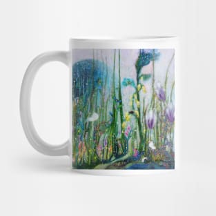Secret Garden Acrylic Fairy Tale Painting Mug